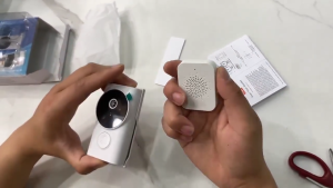 MeeGoo Smart Home Door Bell 2.4G WIFI Wireless Video Voice Doorbell Night Vision Monitors Tuya App