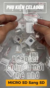 Samsung Chuyển Đổi Thẻ Nhớ Micro SD Sang Thẻ Nhớ SD Chính Hãng Adapter Thẻ Nhớ