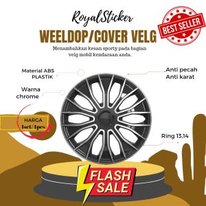 weeldop RODA mobil ring 13 dan 14  LW-5001 A SILVER untuk segala jenis kendaraan roda 4 untuk GRANDMAX L300