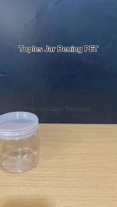 Toples Tebal Plastik Jar Silinder Bening Pet Pcs Tmpt Kue Kering Murah Medan