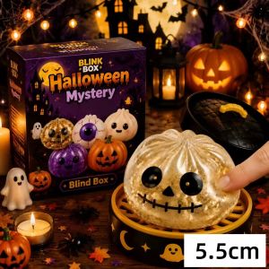 Schylling | 5.5cm Halloween ghost pinch music creative new squeeze decompression toy pinch decompression gift box set