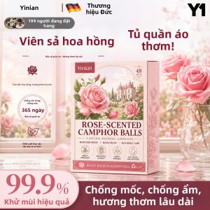 Yinian | Rose Scented Camphor Mothballs Moisture Proof Insect Repellent