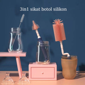 BEVAVAR Pembersih botol silikon 3 in 1/Sikat botol multifungsi