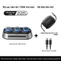 Thinkplus | Trạm Sạc Để Bàn GaN 150W, PD 140W, 4 Cổng, LED RGB. 