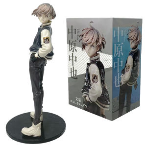 Bandai | Anime Bungo Stray Dogs Nakahara Chuya Figure Dazai Osamu Action Figures Noodles Press Model PVC Collectible Toys Birthday Gift‘s