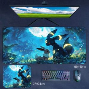 Potdemiel | Creative Rubber Mouse Pad Astronaut Pikachu Large Size Gaming Keyboard Pad Wrist Guard Wear-resistant Table Mat Anime Mouse Pad
