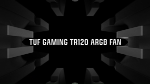 Asus TUF Gaming TR120 Addressable RGB Reverse Fan with Personalized Lighting Patterns Cooling Fans