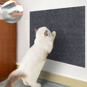 Wall Mounted Cat Climbing Mat Wear Resistant Scratch DIY Climbing Cat Scratcher Sofa Protection Self-Adhesive Cats Scratch Board