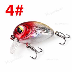 1pcs Tiny Floating Crankbait 4g Long Cast Noise Hard Fishing Lure Micro Tackle For Topmouth Culter Perch All Freshwater Waters