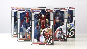 Avengers IronMan Figure Hulk Spiderman Thor Captain America Mainan Childrens Model Toy Boy Gift