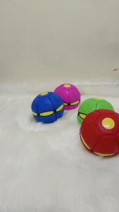 Timi baby UFO Magic Kids Throw Disc Magic Balls Boy/Girl Outdoor Sport Garden Beach Game Toy Led Light Game Gift Set