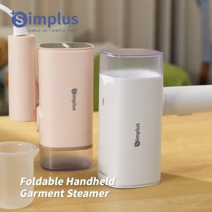 Simplus Handheld Steam Iron 1200w 23g/min Garment Steamer for Clothes Lightweight Foldable Portable for Travel