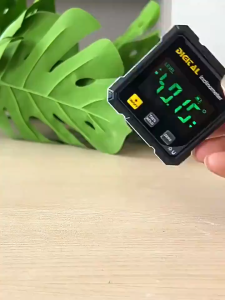 360° Magnetic Digital Inclinometer | Dual Laser Level Protractor | 4-Sided Magnetic USB Rechargeable | Precision Angle Finder for Construction & Woodworking in the Philippines Dual Laser Digital Inclinometer High Precision Angle Gauge with 4-Side Strong
