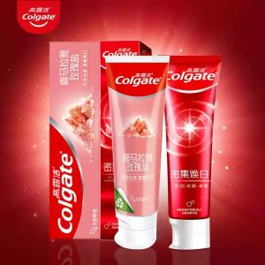 Colgate | Kem Đánh Răng Làm Trắng Không Hại Với Công Nghệ Khử Mùi và Muối Hồng 120g