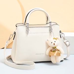 Tas Selempang Wanita JING&PIN Bear HandBag Import Premium Fashion Korean Style Kekinian WS - ALD 11