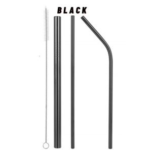 SEDOTAN STAINLESS SET 5 in 1 FREE POUCH DRINKING STRAWS STAINLESS