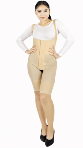 [DORINDA ของแท้] บอดี้สูทกระชับหลังดูดไขมัน รุ่น U-Curve – ครอบคลุมหน้าท้อง+ต้นขา+สะโพก ใส่สบาย