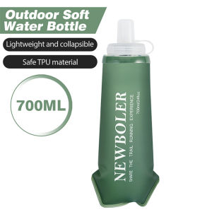 NEWBOLER | NEWBOLER 300/500/700ml Water Bottle TPU Folding Soft Flask Sport Water Bottle Water Bag Collapsible Water Bottle Running Camping