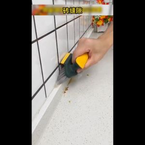 Multi-sided seam brush bathroom brush kitchen sink bathroom desktop countertop wiper board mirror multi-function