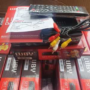 (Free KABEL HDMI) Set Top Box Luby DVB T2 01 STB Receiver Digital Setopbox