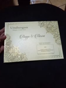 Print UNDANGAN NIKAH ERBA 2325 PERNIKAHAN SUNAT SUNATAN KHITAN KHITANAN FREE PLASTIK FOTO DESIGN