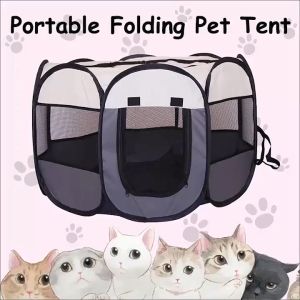 TRENY Cat Tent House Pet Tent for Cat House Indoor Pet House Cat Dog House Indoor Rumah Kucing Rumah Anjing Portable Cat House