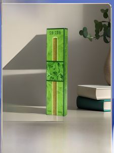 Yisheng Gold Velvet Moxibustion Candles 0.8cm Handmade Micro Smoke 8 Pieces Acupoint Health Care Massage Warm Steam Adjuster Accessories