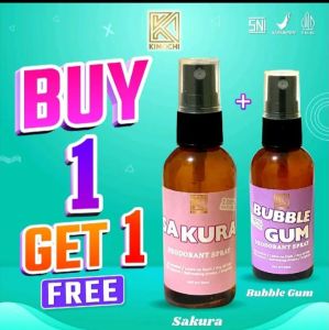 Beli 1 Dapat 2 Deodorant Spray Natural Mengatasi Masalah Ketiak Natural deodorant Spray 60ml Pemutih