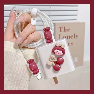 ตัวป้องกันสายไฟ OPPO ผู้หญิงเชอร์รี่ ตัวเต็มสำหรับ 10W - 80W สำหรับ Oppo Reno 7 Pro