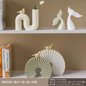 Fancy Entrance Decoration Decoration Entrance Key Storage Moving into the New House Modern Light Luxury Living Room Art Soft Decoration