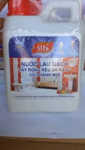 Nước lau gạch Sifa tẩy rong rêu đa năng Sifa tẩy ố siêu tốt biến cũ thành mới 1200ML/ Can