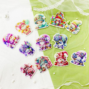 Bộ Dụng Cụ Thêu Chữ Thập Acrylic Crystal Magnetic Spring Cross Stitch Tool Mini Dwarf Series Needle Absorption Fridge Magnet