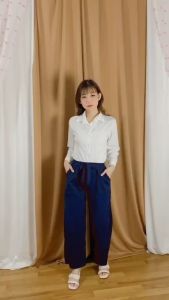 Home Wear CREPE Loose Kulot Pants | Celana Kulot Rayon Wanita Loose Cullote Pants Homewear