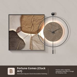 Luxurious Modern Dining Room Decorative Clock