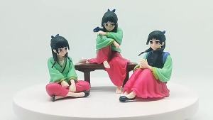 Bandai | The Apothecary Diaries Anime Figures PVC Model MaoMao & Table Cute Girl Action Figures Toys Collect Figure For New Year Gifts