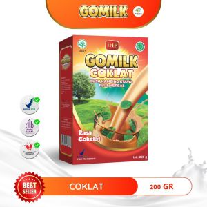 GOMILK Susu kambing etawa plus herbal kemasan 200 gram