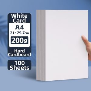 YUANHAO | Heavy Duty White Card Paper For Drawing Sketching Markers Handwritten Bulletin Hard Double-Sided