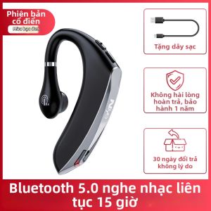 Niye | Tai Nghe Bluetooth Không Dây Kiểu Móc Tai cho Thể Thao và Lái Xe Pin Dài