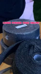Kain Peredam Panas 50mm x 10M Meter Lakban Knalpot Exhaust Wrap Bungkus MP-001