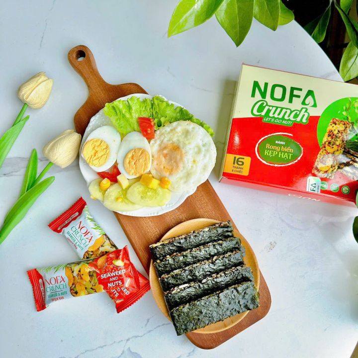 [HỘP QUÀ TẾT] Combo 2 Hộp bánh rong biển kẹp hạt ngũ cốc dinh dưỡng, ăn vặt healthy, ăn sáng tiện lợi, snack rong biển vị đậm đà siêu cuốn.