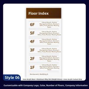 RUIKELAIXIANG | Directional Signage for Building Facilities
