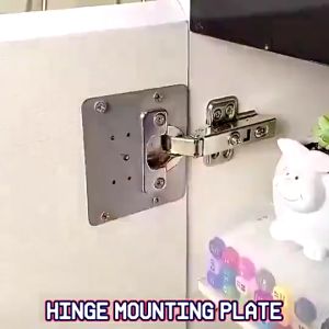 TY Plat Perbaikan Engsel Pintu Lemari/Plat Engsel Pintu Kabinet/Plat Perbaikan Engsel