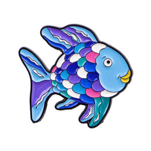 เข็มกลัดเคลือบเงา Twilight Enamel Pin ลาย THIS IS THE SKIN สำหรับติดเสื้อโค้ท รูปปลาหลากสี เข็มกลัดแฟชั่นสำหรับผู้หญิง เครื่องประดับติดปกเสื้อ ของขวัญสำหรับแฟนคลับ