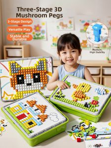 WANJUTEGONGDUI | 3D Large Particle Building Blocks Construction Toy