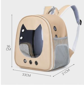 [SARAYANG DESIGN] "Local stock" Pet Carrier Cat Rabbit Guinea pig Backpack Bubble Backpack Carrier Cats and Puppies Airline-Approved Designed for Travel Hiking Walking & Outdoor Use