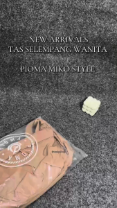 OMIPABAGS - Pioma Miko Style Tas Selempang Wanita Tas Bahu Wanita Tas Pioma Waterproof Tas Nylon