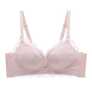 Áo Ngực Nữ Sinh Viên Áo Ngực Tập Hợp Ngực Nhỏ Gợi Cảm Chống Chảy Xệ Áo Ngực Không Dây Mùa Xuân 2025 Mẫu Mới