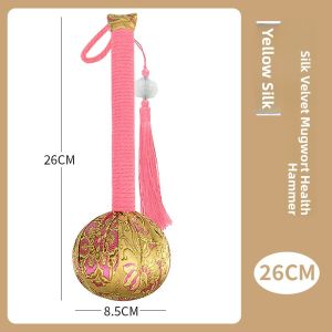 Herbal Hammer for Health And Wellness Massage Back Slap Shoulder Meridian Unblocking Silk Cloth Acupoint Percussion Tool