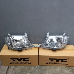 Đèn pha Toyota Hilux 2008 - 2011 xi nhan trắng (halogen)