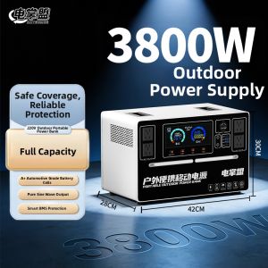 BONINGYU | High Capacity Portable Power Station for Refrigerators and Vehicles